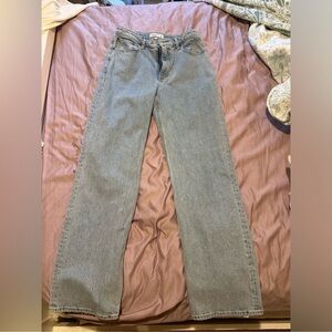 Abercrombie & Fitch Curve Love 90’s Style Jeans Womens Size 30 Long